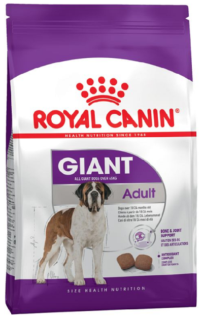 E-shop Royal Canin SHN GIANT ADULT granule pre dospelé psy obrích plemien 4kg
