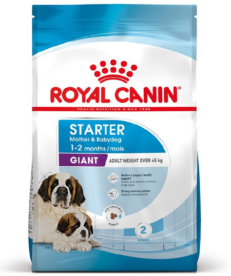 Royal Canin SHN GIANT STARTER M&B granule pre sučky a šteňatá obrích plemien psov 15kg