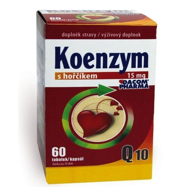 E-shop DACOM Koenzým Q10 15 mg s horčíkom, 60 ks