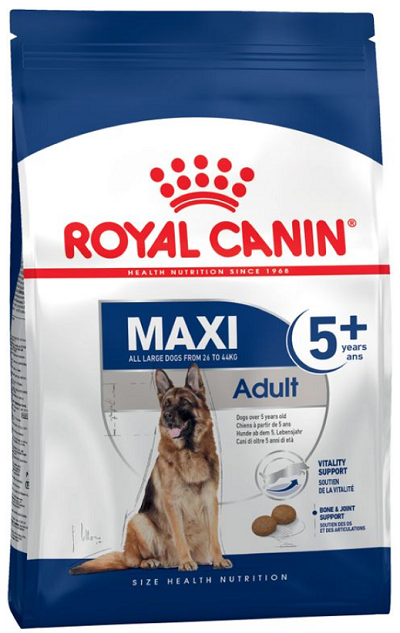 E-shop Royal Canin SHN MAXI ADULT 5+ granule pre veľké psy 15kg