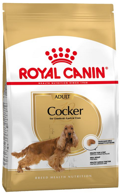 E-shop Royal Canin BHN COCKER ADULT granule pre dospelých kokeršpanielov 3kg
