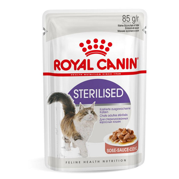 Royal Canin STERILISED kapsičky pre kastrované mačky 12 x 85g