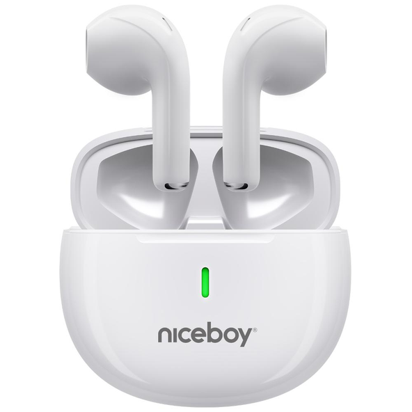 HIVE Beans POP biela TWS slúch. Niceboy