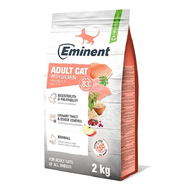 Eminent Cat Adult losos granule pre mačky 2kg