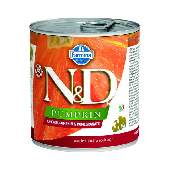 Farmina N&D dog PUMPKIN & chicken & pomegranate konzerva pre psy 285g