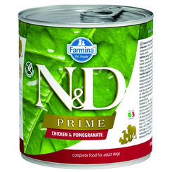 Farmina N&D dog PRIME chicken & pomegranate konzerva pre psy 285g