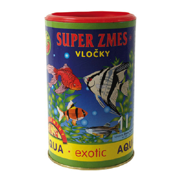 Aqua Exotic Superzmes vločky pre sladkovodné ryby 1000ml