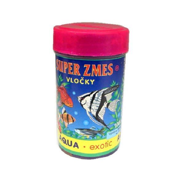 Aqua Exotic Superzmes vločky pre sladkovodné ryby 100ml
