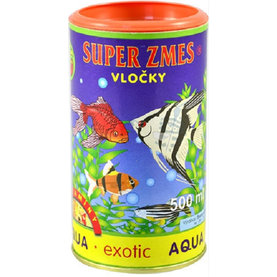 Aqua Exotic Superzmes vločky pre sladkovodné ryby 500ml