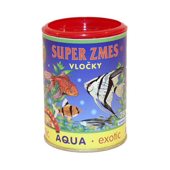 Aqua Exotic Superzmes vločky pre sladkovodné ryby 350ml