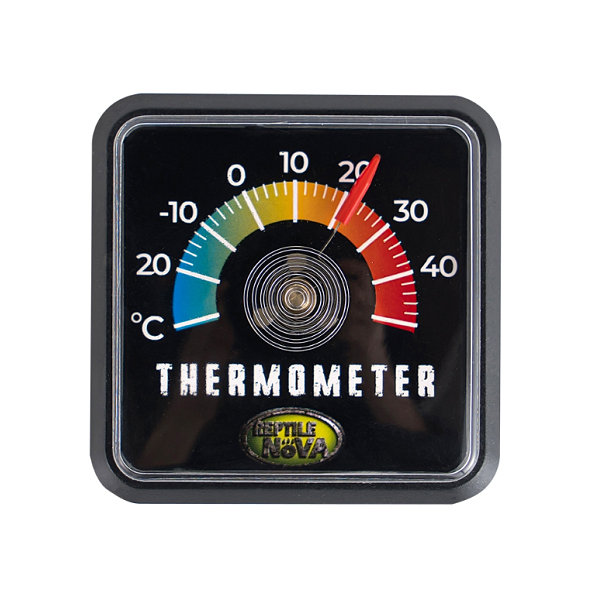 REPTILE NOVA terárijný teplomer hranatý