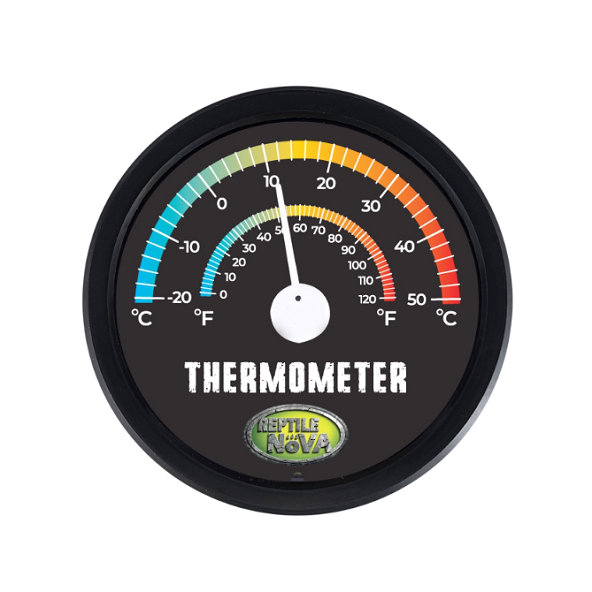 REPTILE NOVA terarijný teplomer okrúhly, priemer 7,5cm
