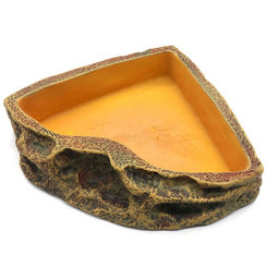 REPTILE NOVA Terárijná miska rohová 19x14x3cm