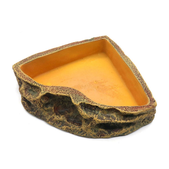 REPTILE NOVA Terárijná miska rohová 19x14x3cm