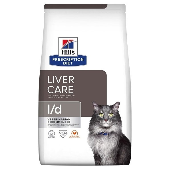 HILLS PD Feline l/d Dry granule pre mačky 1,5kg