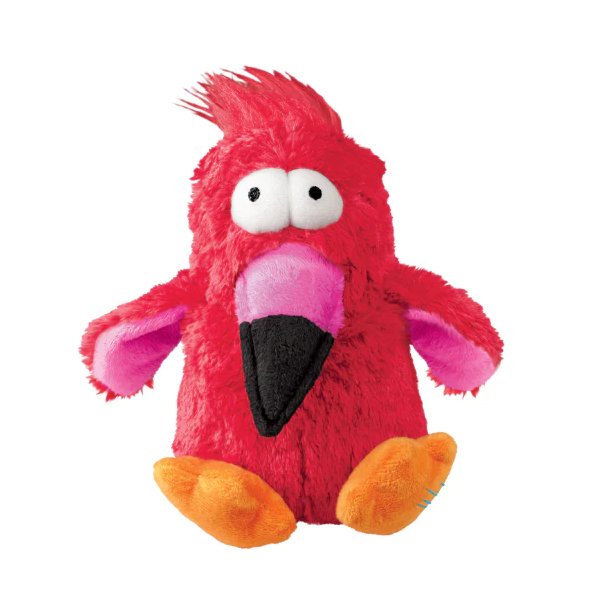 Hračka pre psy Kong Dog Dodo Vták s pískatkom, polyester, M