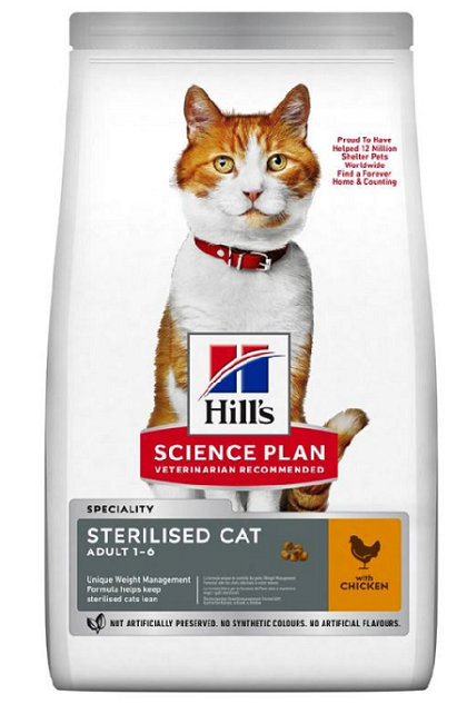 E-shop HILLS SP Feline Young Adult Sterilised Cat Tuna granule pre mačky 1,5kg