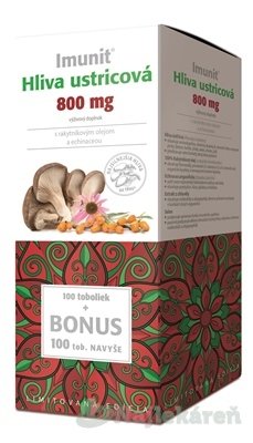 E-shop Imunit HLIVA ustricová 800 mg s rakytník. a echin., cps 100+100 naviac (BONUS), 200 ks