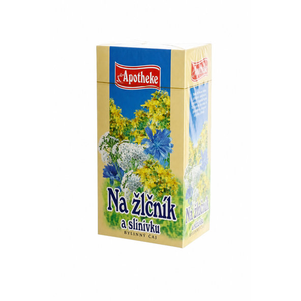 Apotheke Bylinný čaj na žlčník a slinivku 20 vrecúšok