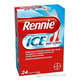 Rennie ICE bez cukru na úľavu od príznakov pálenia záhy 24 tabliet