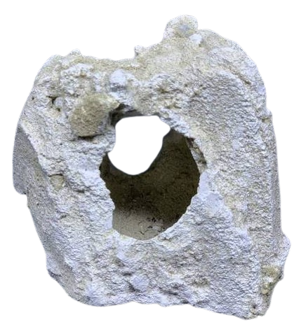 E-shop AQUAmix Dekorácia - kameň s dierami tvar S