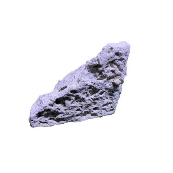 AQUAmix Dekorácia - ROHOVÝ kameň do akvária s dierami malý