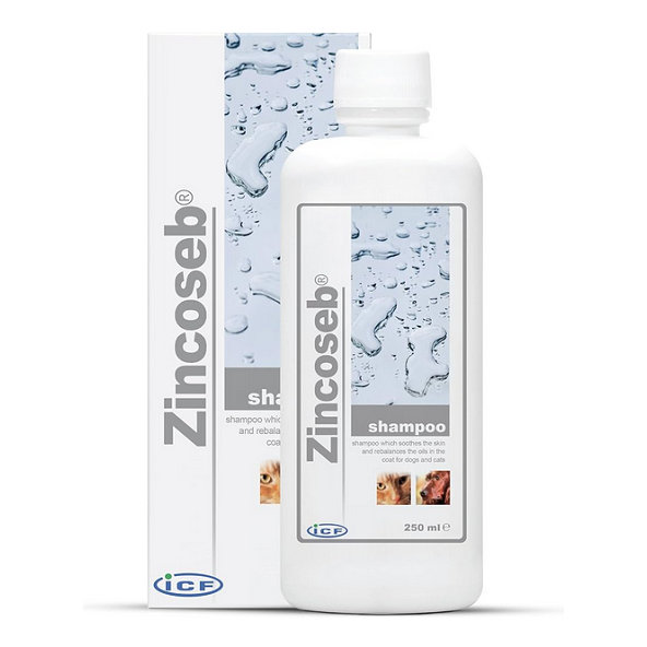 Zincoseb utišujúci šampón pre psy a mačky 250ml