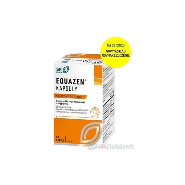 E-shop Equazen omega-3 a omega-6 180 kapsúl