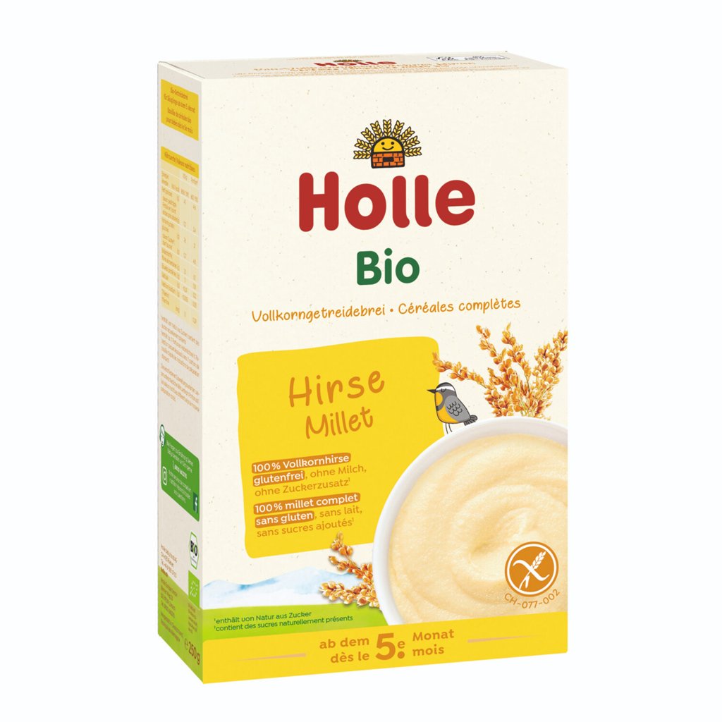 E-shop HOLLE Kaša nemliečna Bio pšenová 250 g