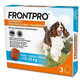 FRONTPRO M 68mg žuvacie tablety pre psy proti kliešťom a blchám >10–25 kg, 3tbl