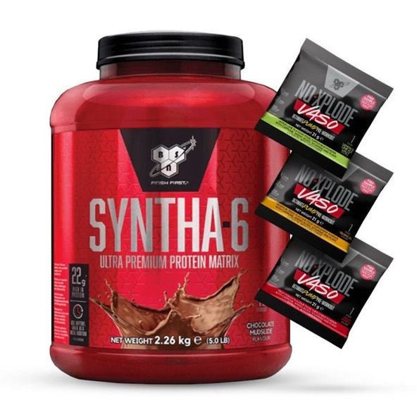 Proteín Syntha 6 - BSN, príchuť vanilkový cheesecake, 2270g
