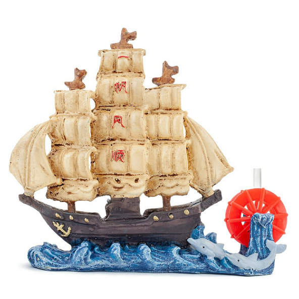 Happet Plachetnica 17cm - dekorácia do akvária