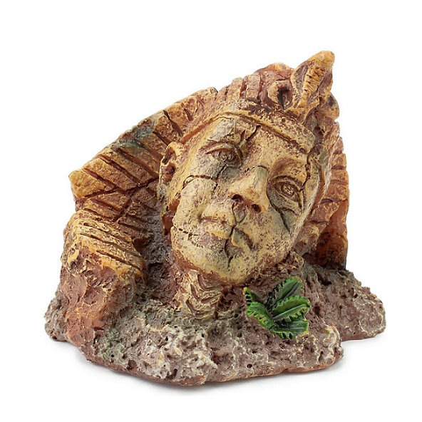 Happet Ruiny tvár 6cm - dekorácia do akvária