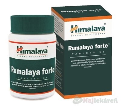 E-shop Himalaya Rumalaya Forte, výživový doplnok, 60 ks