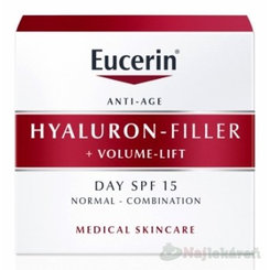 Eucerin HYALURON-FILLER+Volume-Lift Denný krém SPF 15 50ml