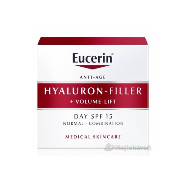Eucerin HYALURON-FILLER+Volume-Lift Denný krém SPF 15 50ml