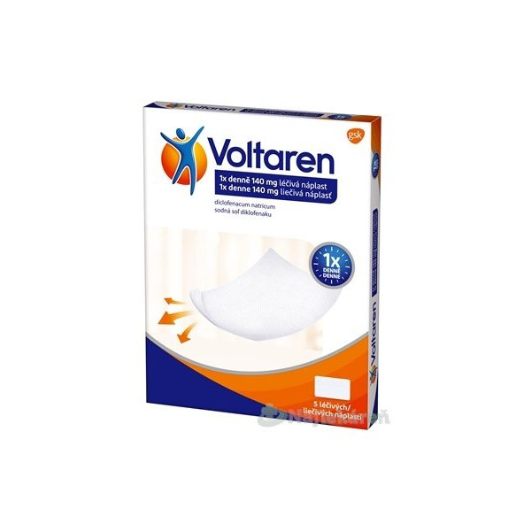 Voltaren 140 mg liečivá náplasť 5 ks