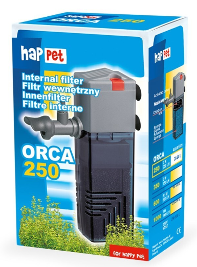 E-shop Happet vnútorný akváriový Filter Orca 250 - max. 60L