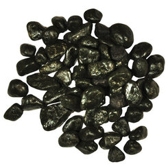 Happet čierny štrk do akvária 500g