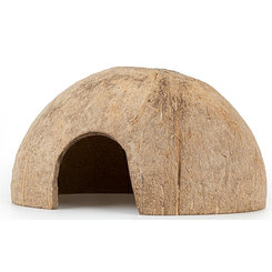 Happet Kokosová škrupina - polovica, brúsená