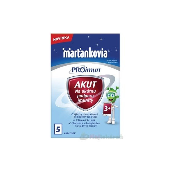 WALMARK Marťankovia PROimun AKUT 5 vrecúšok