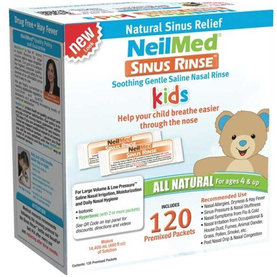 NeilMed SINUS RINSE Kids izotonický roztok na preplach nosa, 120 vrecúšok