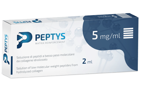 E-shop PEPTYS 5 roztok peptidov PEP-52 z kolagénu 5 mg/ml, injekcia 2 ml