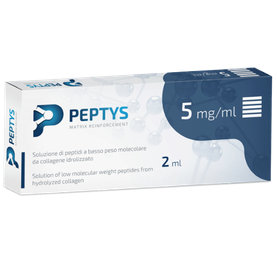 PEPTYS 5 roztok peptidov PEP-52 z kolagénu 5 mg/ml, injekcia 2 ml