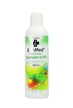 E-shop SkinMed Chlorhexidine Shampoo 0,5% koncentrovaný antimikrobiálny šampón pre psy, mačky a kone 236ml