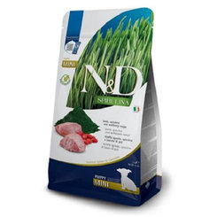 Farmina N&D dog SPIRULINA (GF) puppy mini, lamb granule pre psy 2kg