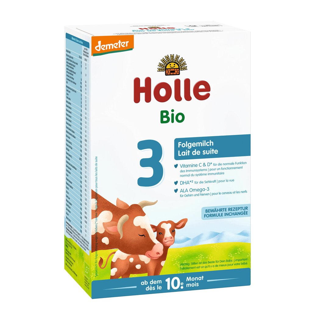 E-shop HOLLE Mlieko bio pokračovacie 3,10m+ 600 g