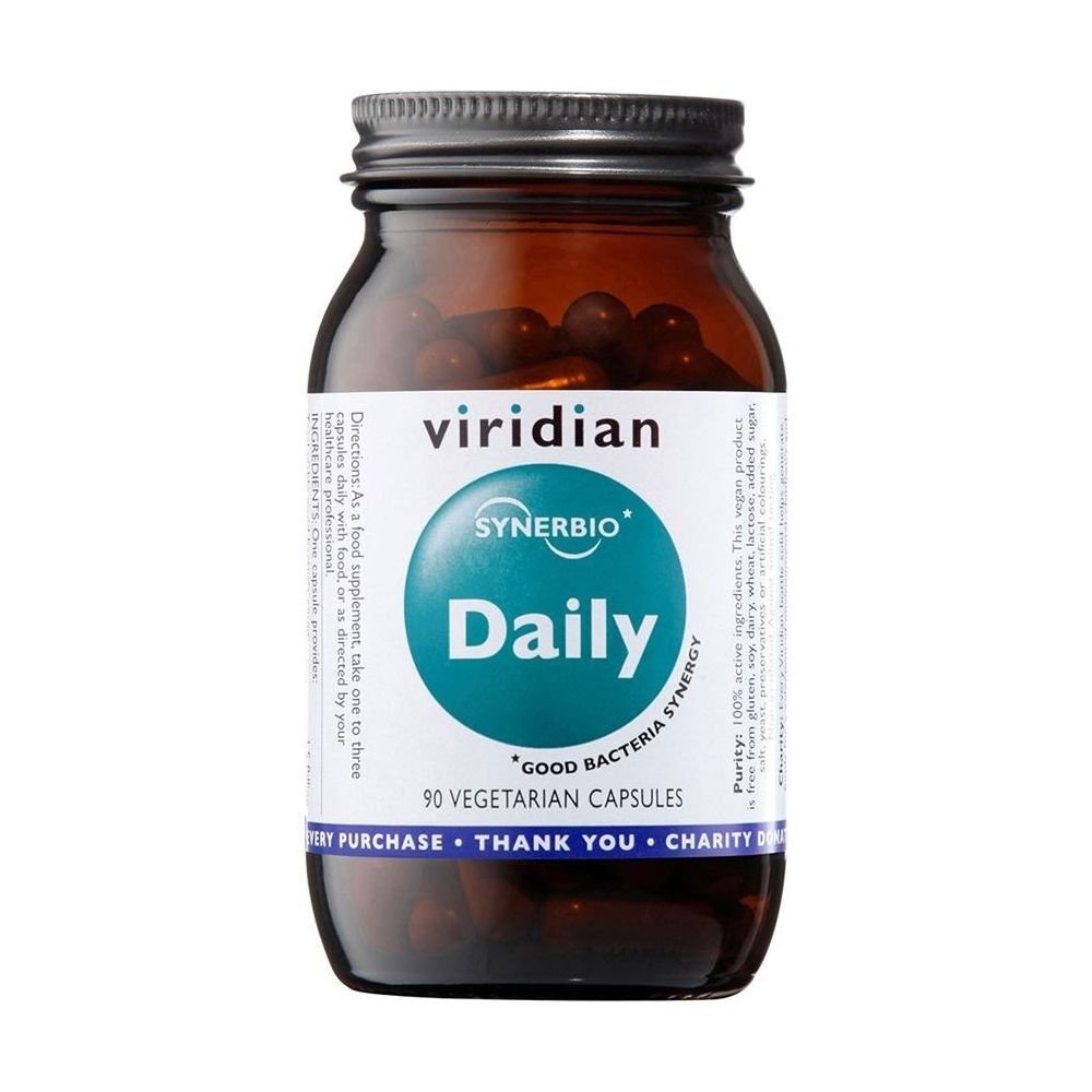 E-shop Zmes probiotík a prebiotík - Synerbio Daily Viridian 90 kapsúl