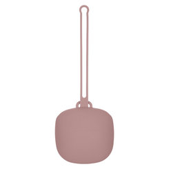 CANPOL BABIES Silikónový obal na cumlík ružový