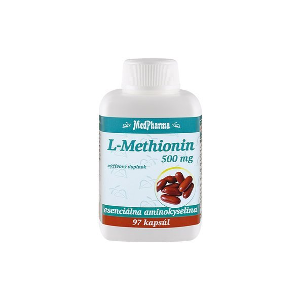 Medpharma L-Methionin 500 mg 97 kapsúl